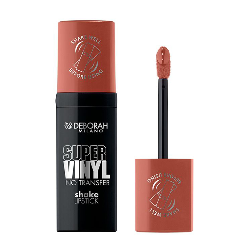 Рідка помада для губ Deborah Super Vinyl Shake Lipstick 02 Caramel, 4 мл